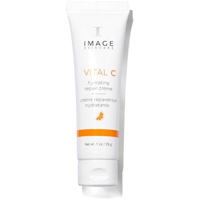 IMAGE SKINCARE , VITAL C HYDRATING REPAIR CRME, FACE NIGHT CREAM WITH HYALURONIC ACID, DISCOVERY SIZE, 1OZ - Image 1